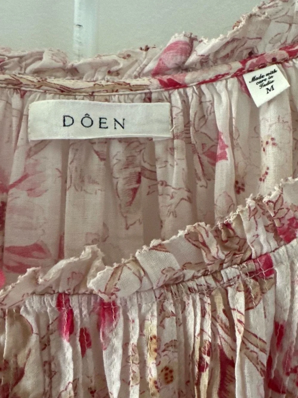 Doen Federica Blouse in Fleurs de Provence